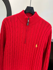 RALPH LAUREN 25S HALF-ZIP SWEATER 239