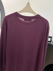 LORO PIANA 26S LONG SLEEVE CREW NECK SWEATER 664