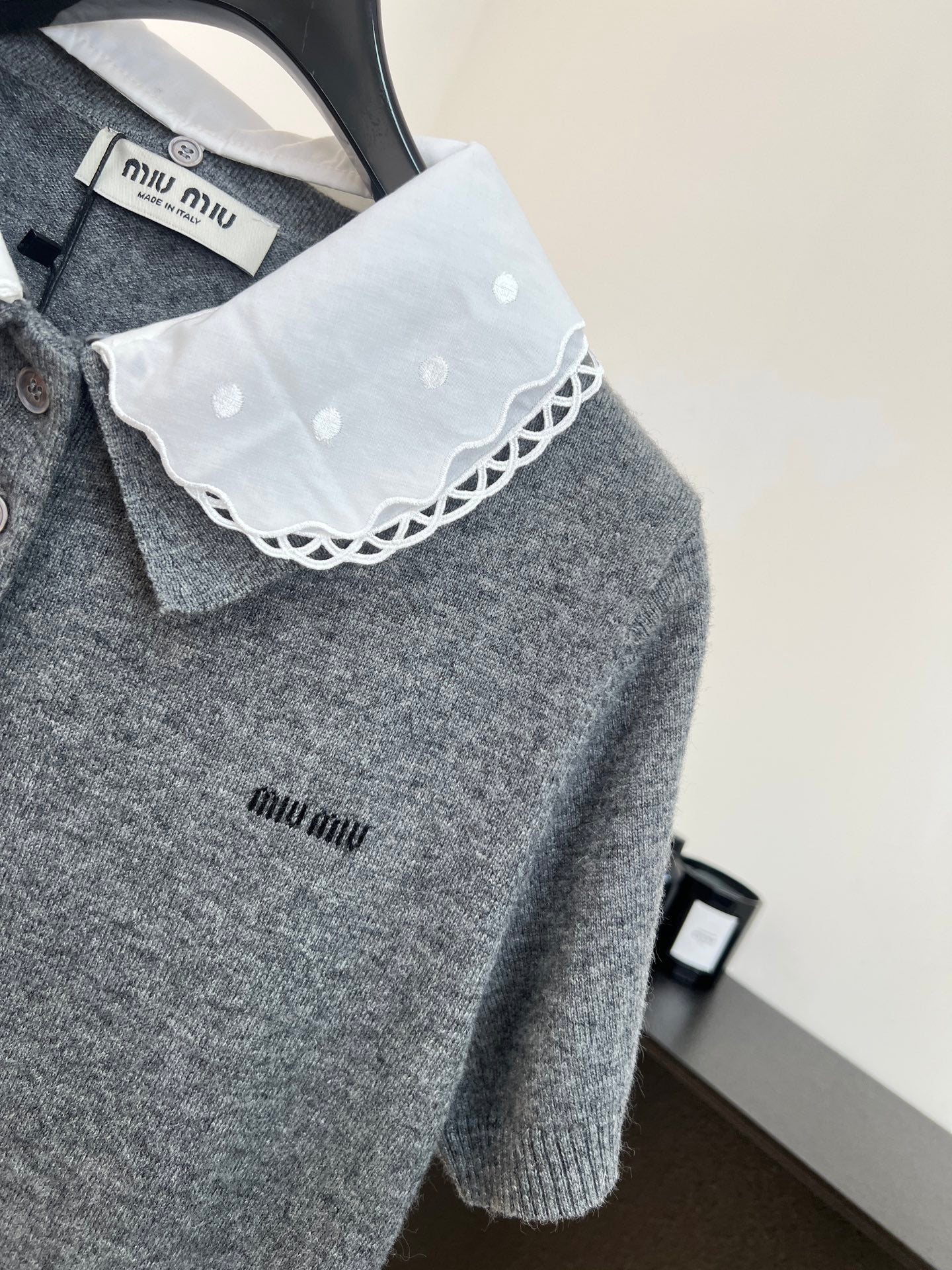 MIUMIU 26S POLO SWEATER 929