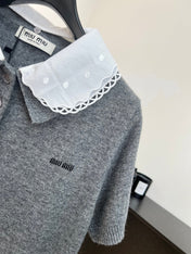 MIUMIU 26S POLO SWEATER 929