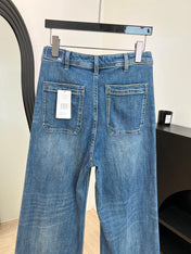 RALPH LAUREN 26S RETRO WIDE-LEG JEANS 536