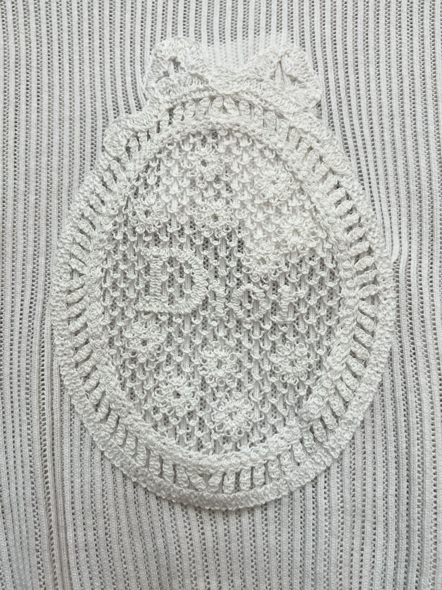 DIOR 26S SHORT-SLEEVED SWEATER 1271