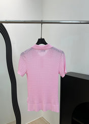 RALPH LAUREN 26S SHORT SLEEVE KNIT POLO TOP 494