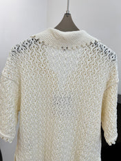 CHANEL 26S SHORT-SLEEVE KNIT POLO STYLE 1152