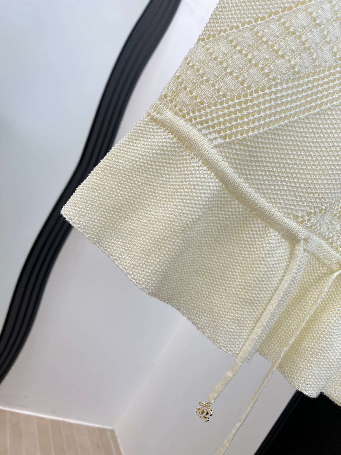 CHANEL 26S SHORT-SLEEVE KNIT TOP 1484