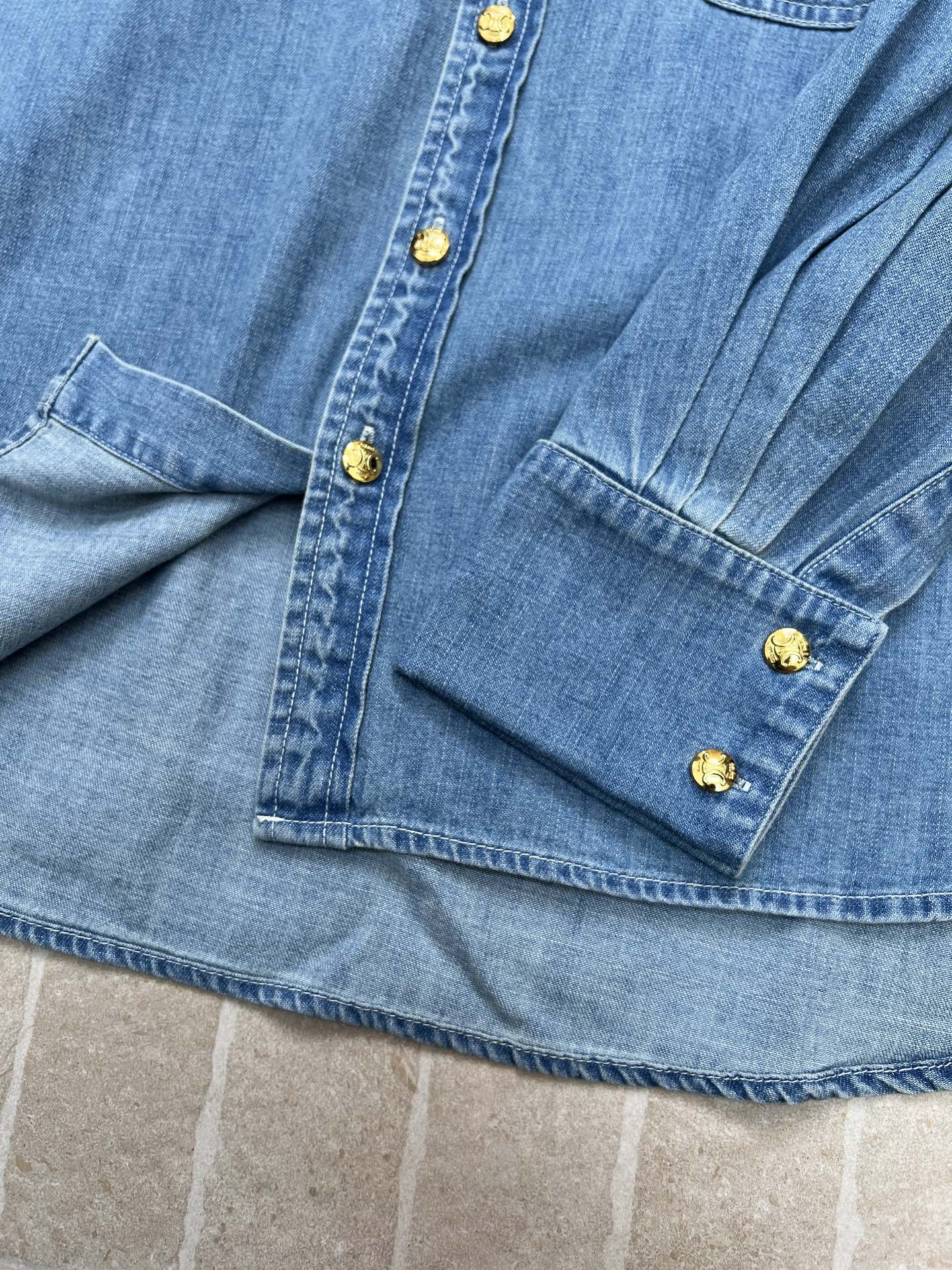 CELINE 26S DENIM SHIRT 625