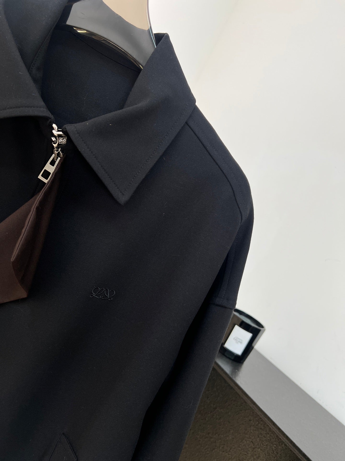 LOEWE 26S ZIP-UP COLLAR JACKET 674