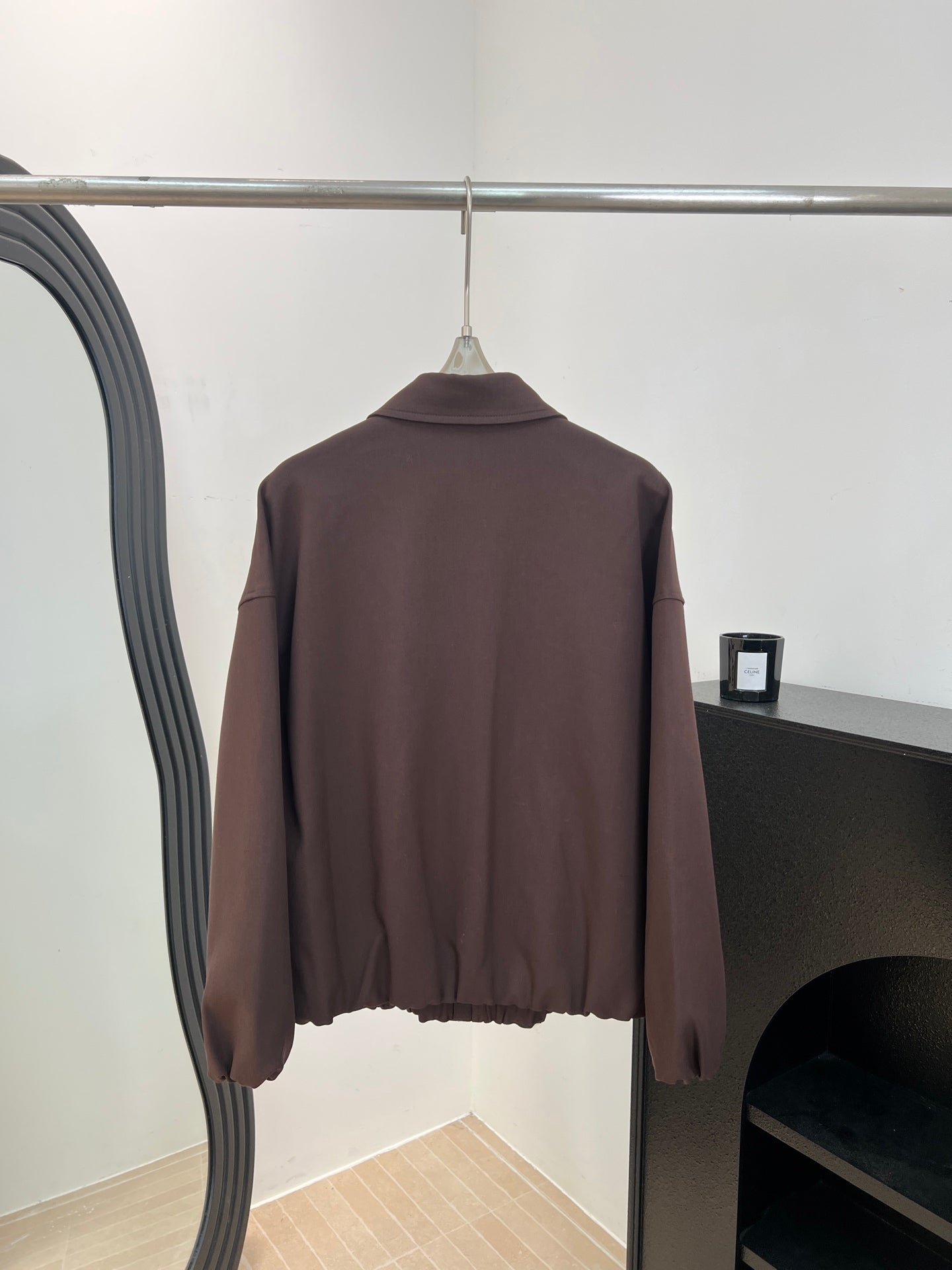 LOEWE 26S ZIP-UP COLLAR JACKET 673