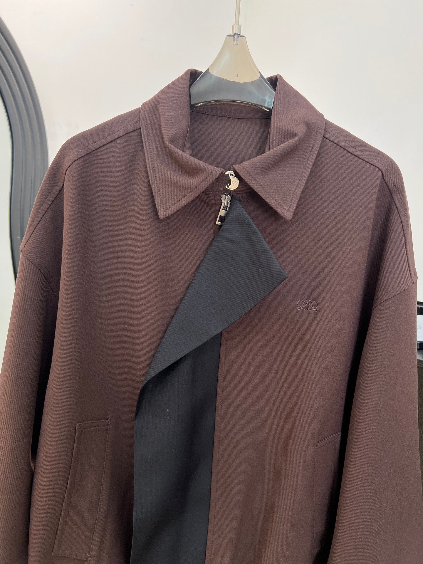 LOEWE 26S ZIP-UP COLLAR JACKET 673