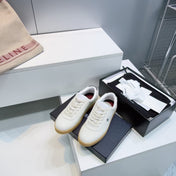 CHANEL 26S GUM SOLE SNEAKERS IN OFF-WHITE SUEDE