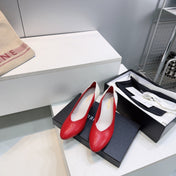 CHANEL 26S HIGH HEEL PUMPS 85 MM IN RED AND WHITE CALFSKIN