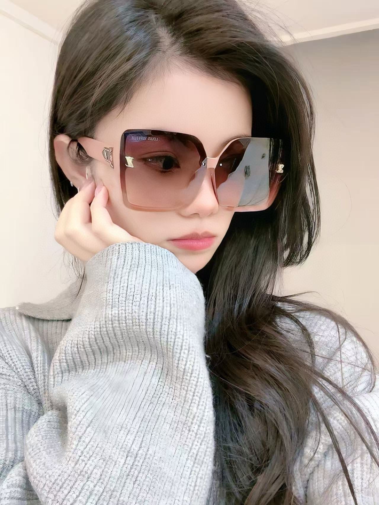 SQUARE SUNGLASSES L3230 IN ACETATE
