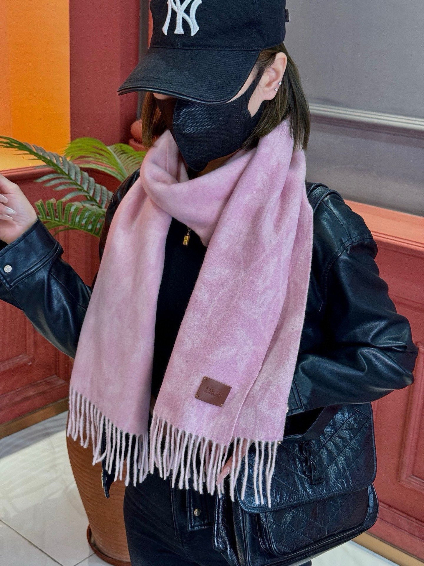 DIOR SCARF CASHMERE 663763