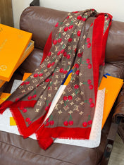 LV SCARF 200 CM IN CASHMERE 728985