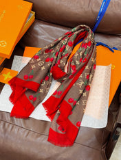 LV SCARF 200 CM IN CASHMERE 728985