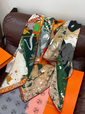 HERMES 25S SCARF 140 IN SILK 733915
