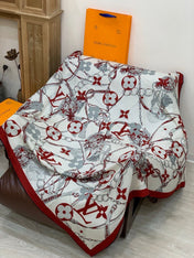 LV 26S SCARF 135 IN CASHMERE AND SILK 281168