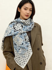 LV 26S SCARF 135 IN CASHMERE AND SILK 316755