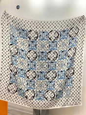 LV 26S SCARF 135 IN CASHMERE AND SILK 316755