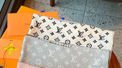 LV 26S SCARF 135 IN CASHMERE AND SILK 316755