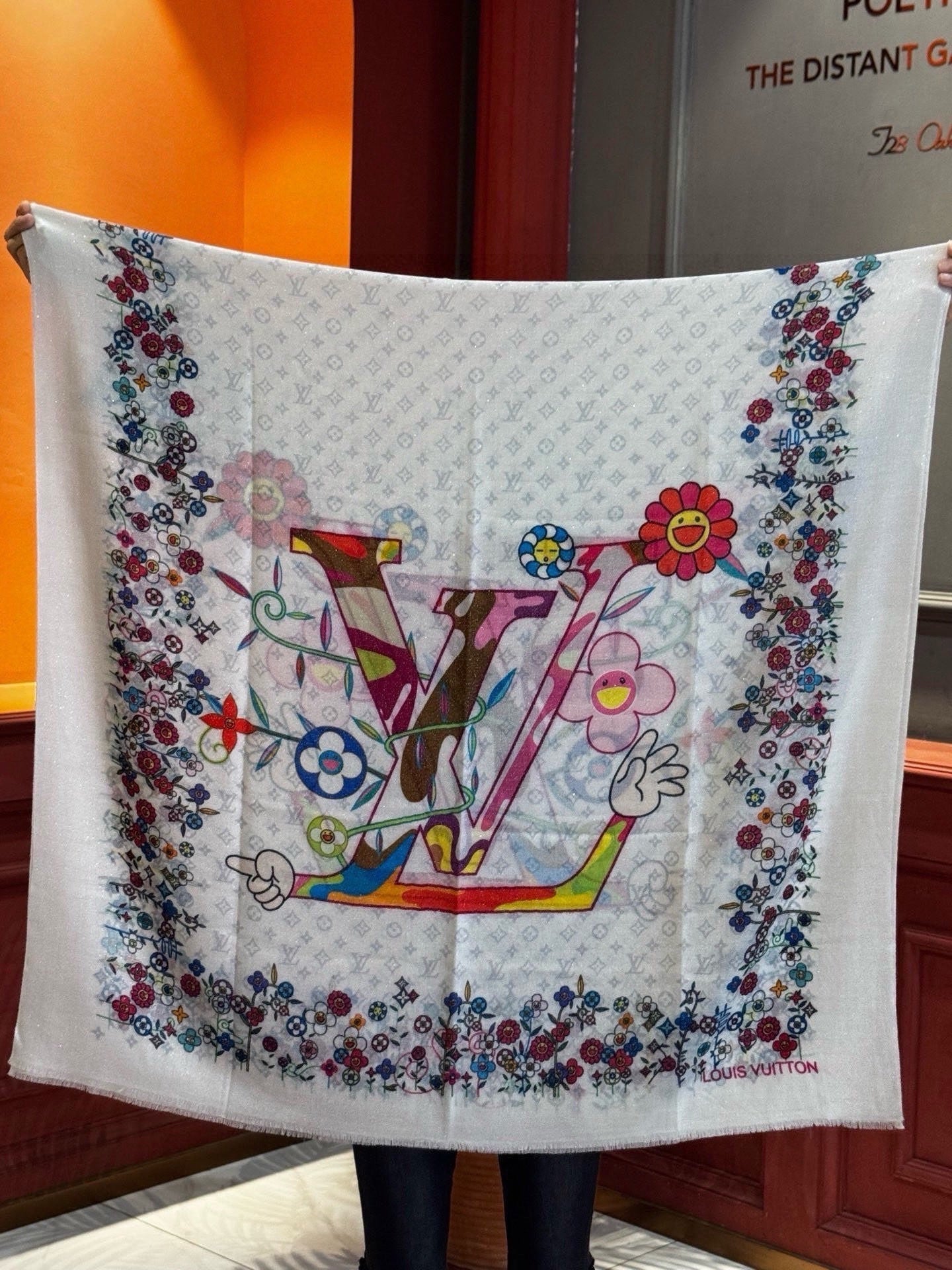 LV 26S SCARF 200 IN CASHMERE 318508