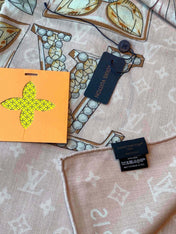 LV 26S SCARF 135 IN CASHMERE AND SILK 319846