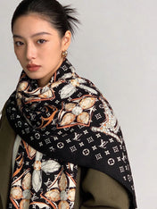 LV 26S SCARF 135 IN CASHMERE AND SILK 319847