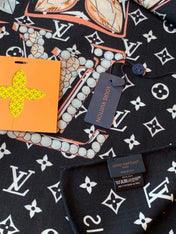 LV 26S SCARF 135 IN CASHMERE AND SILK 319847