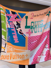 LV 26S SCARF 135 IN CASHMERE AND SILK 320862