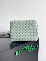 BV Small Parachute 21 Seafoam Lambskin Ghw