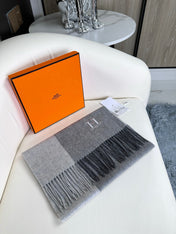 SCARF 190 CM IN DOVE GRAY CASHMERE 364768