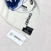 CHANEL 25S SCARF 140 IN CASHMERE SILK 642080