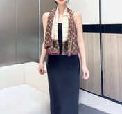 LV SCARF 140 CM IN SILK 721536