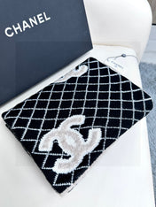 CHANEL 25S SCARF 185 IN CASHMERE 721525