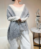 LOEWE 26S SCARF 180 IN CASHMERE WOOL 266431