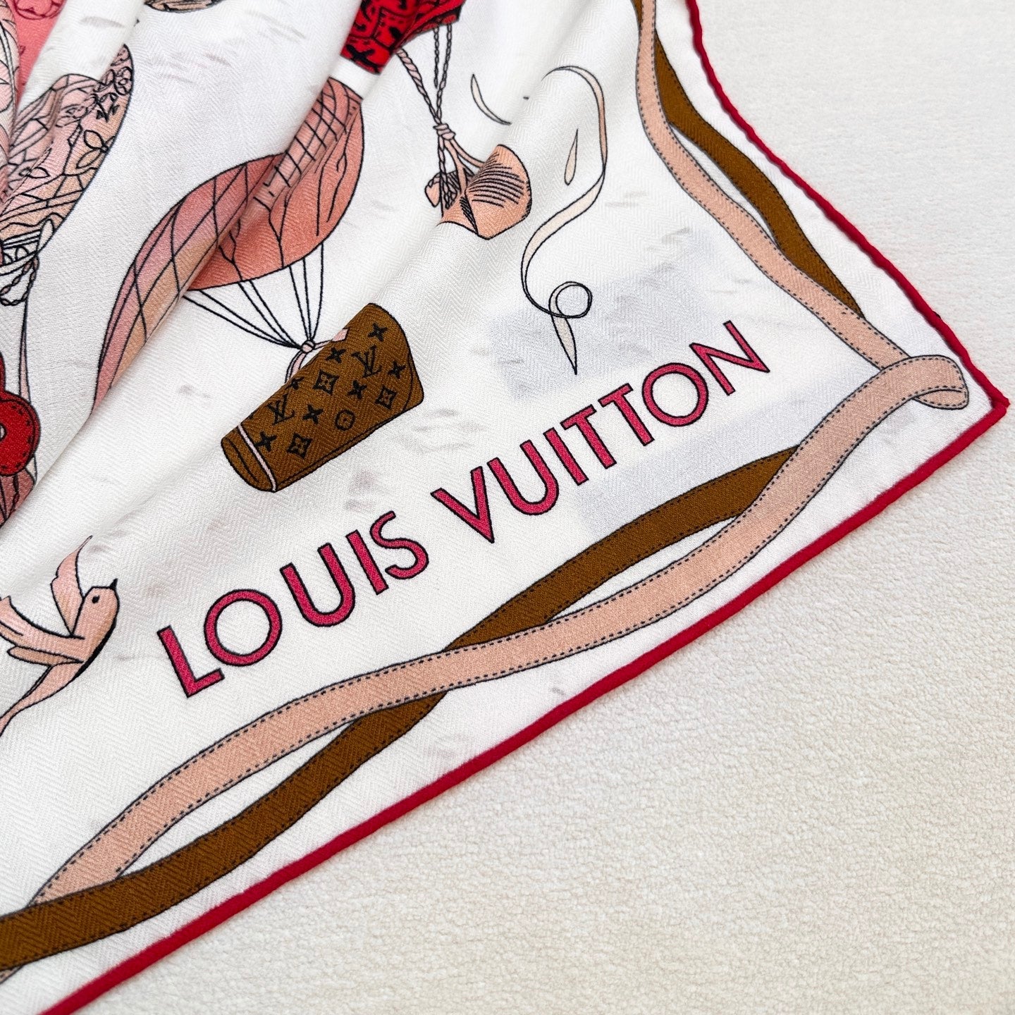 LV 26S SCARF 140 IN CASHMERE AND SILK 319695