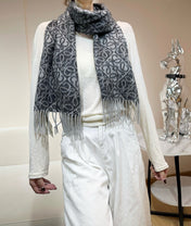 LOEWE 26S SCARF 180 IN CASHMERE WOOL 266433