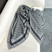 DIOR 26S SCARF 140CM IN CASHMERE SILK 313215