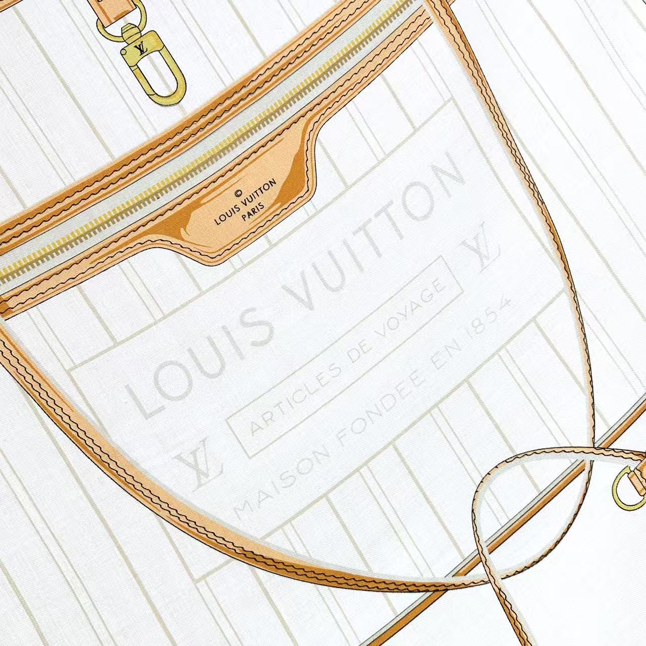 LV 26S SCARF 140 IN CASHMERE 318426