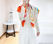HERMES 26S SCARF 90 IN SILK 304329
