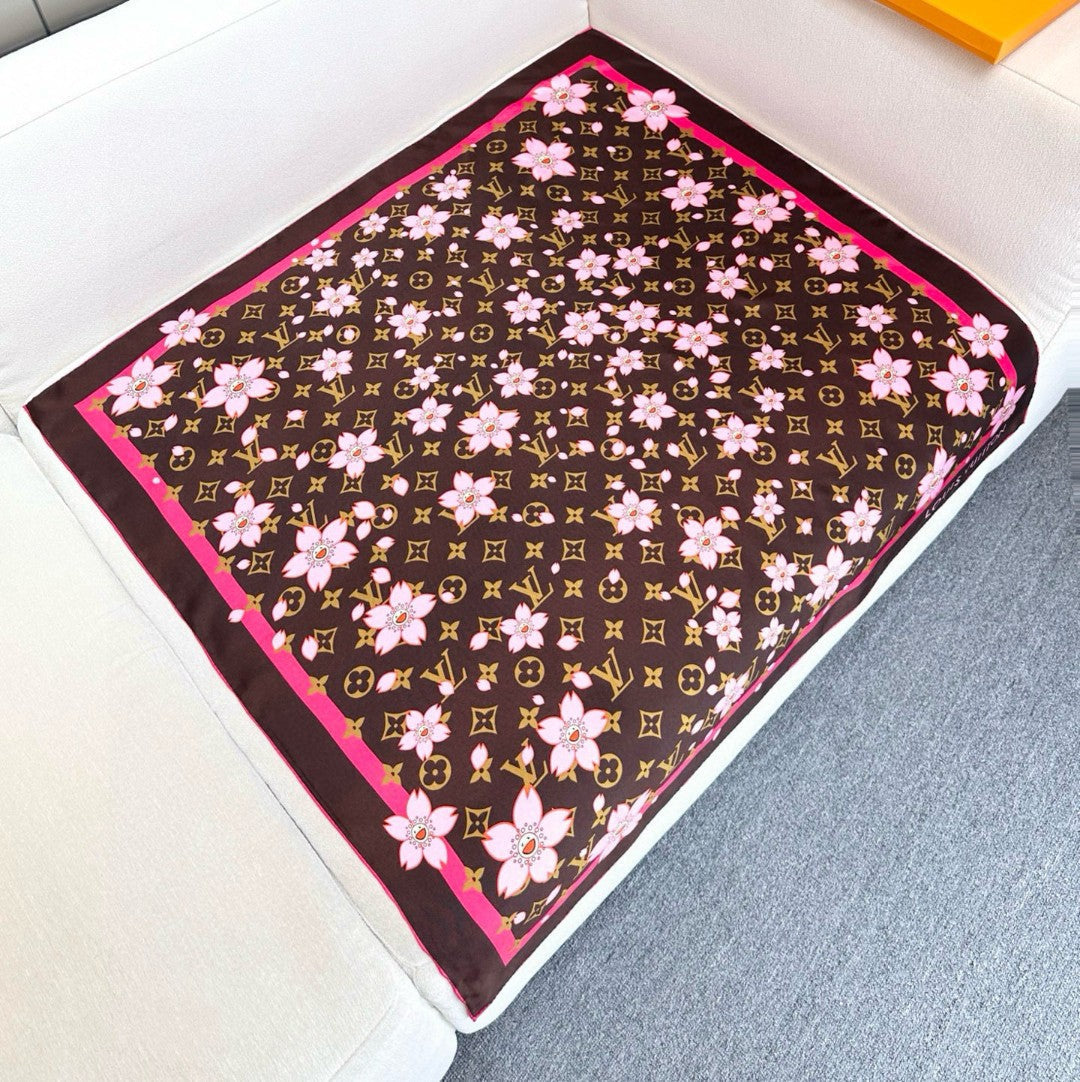 HERMES 26S SCARF 88 IN SILK 495992
