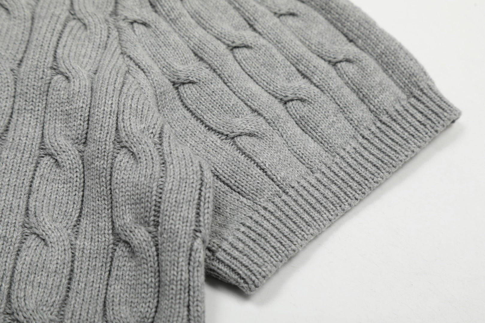 RALPH LAUREN SHORT-SLEEVE POLO KNIT SWEATER STYLE 435