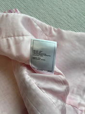 Chanel 25P Gilet Pink Cotton and Wool Tweed 235902