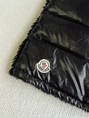 MONCLER 25S DOWN VEST IN BLACK 043
