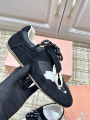 MIUMIU 26S SNEAKERS IN BLACK SUEDE 02