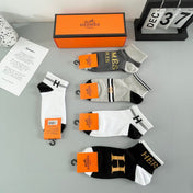 HERMES 26S ANKLE SOCKS 500245 (1 BOX)
