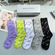 BALENCIAGA 26S CREW SOCKS 524906 (1 BOX)