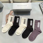 BALENCIAGA 26S CREW SOCKS 561313 (1 BOX)