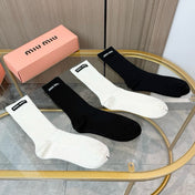 MIUMIU 26S CREW SOCKS 412422 (1 BOX)
