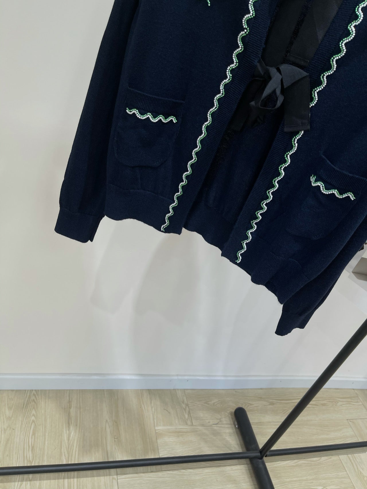 VALENTINO FLORAL LACE CARDIGAN 273154